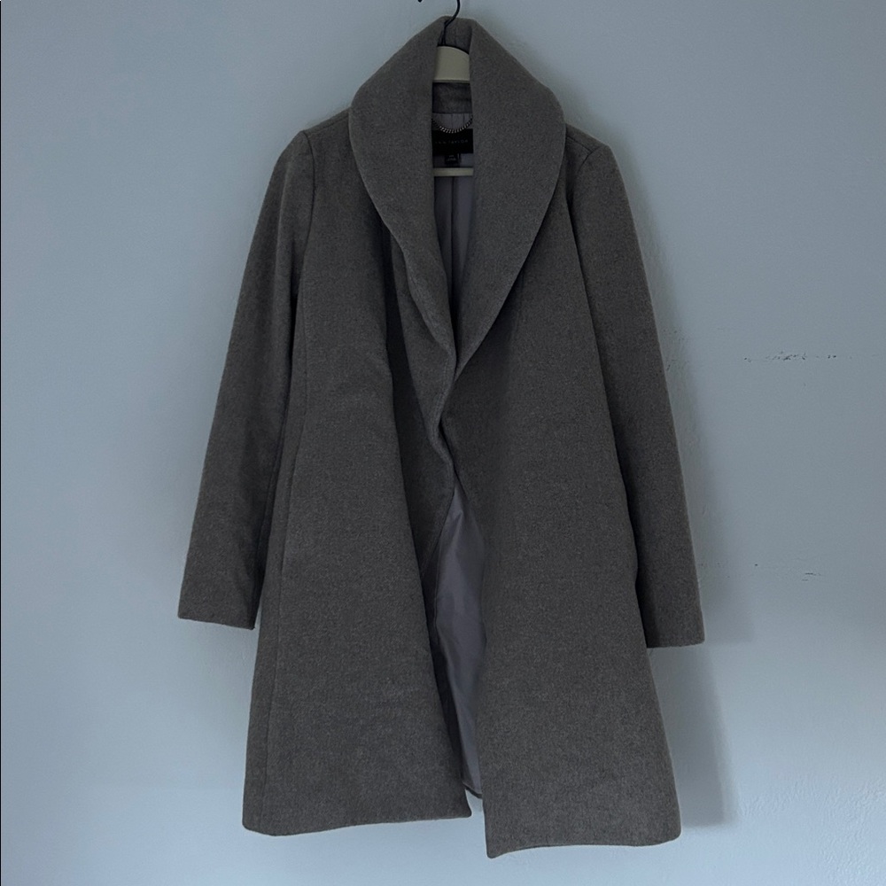 Ann Taylor Tan Cape Coat